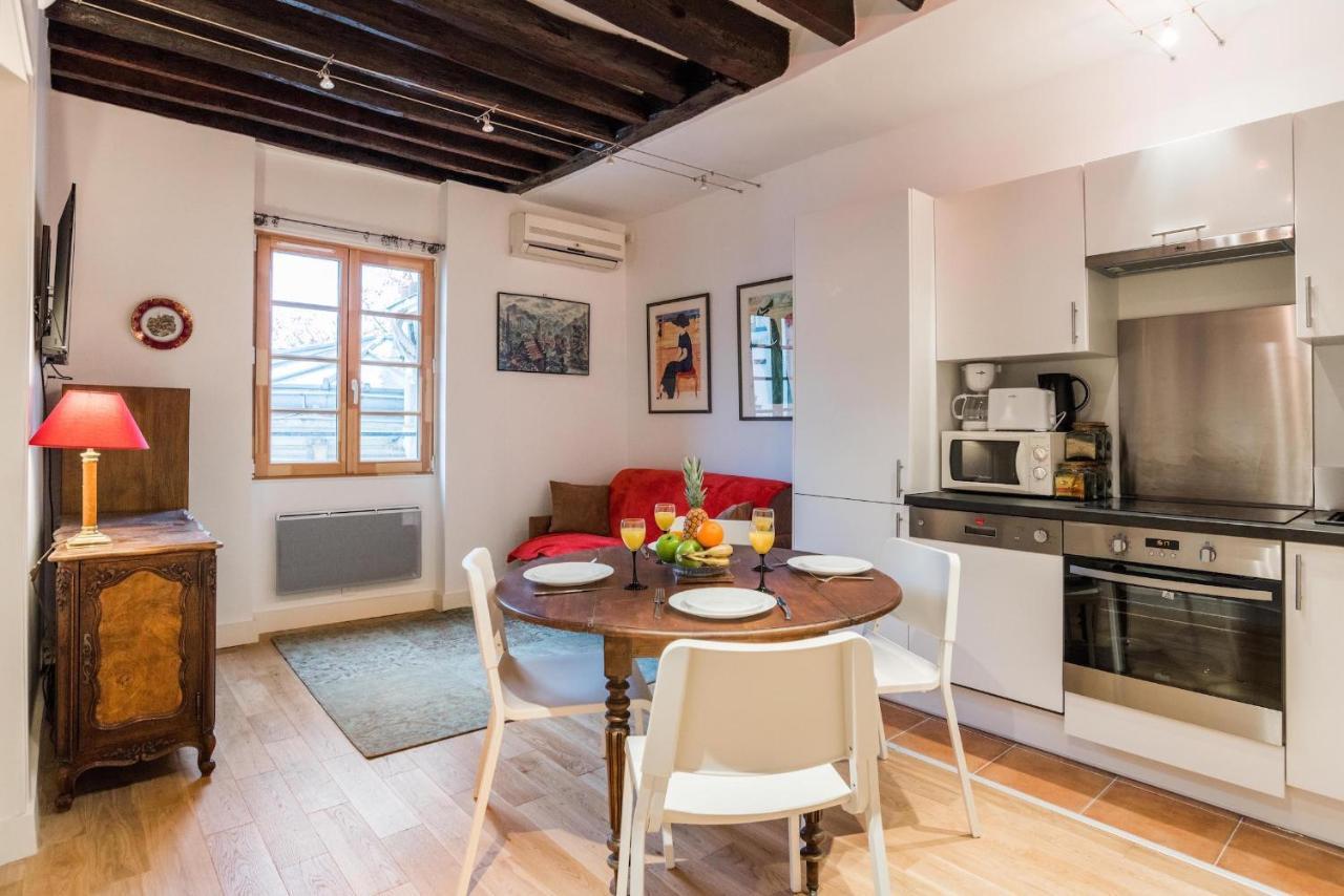 Le Marais Private Apartments Parijs Buitenkant foto